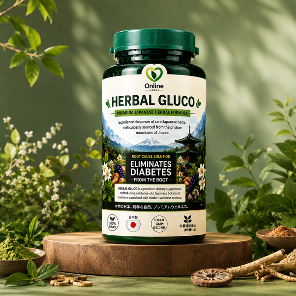 Herbal Gluco – Premium Japanese Herbal Sugar Support Formula