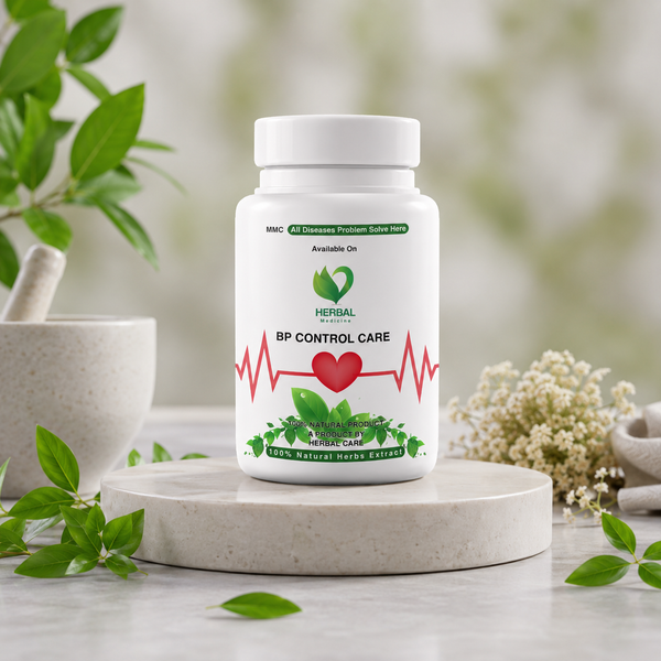 BP Control Care – Natural Herbal Blood Pressure Support | Heart Health &amp; Circulatory Wellness Formula