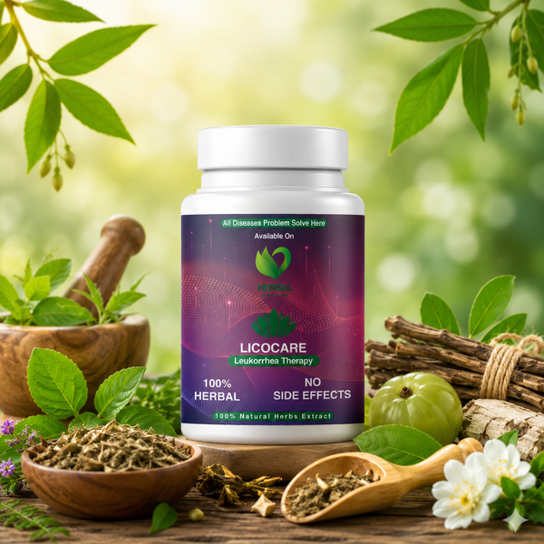 LICOCARE Herbal Capsules – Natural Women's Intimate Wellness Support | 100% Herbal Formula